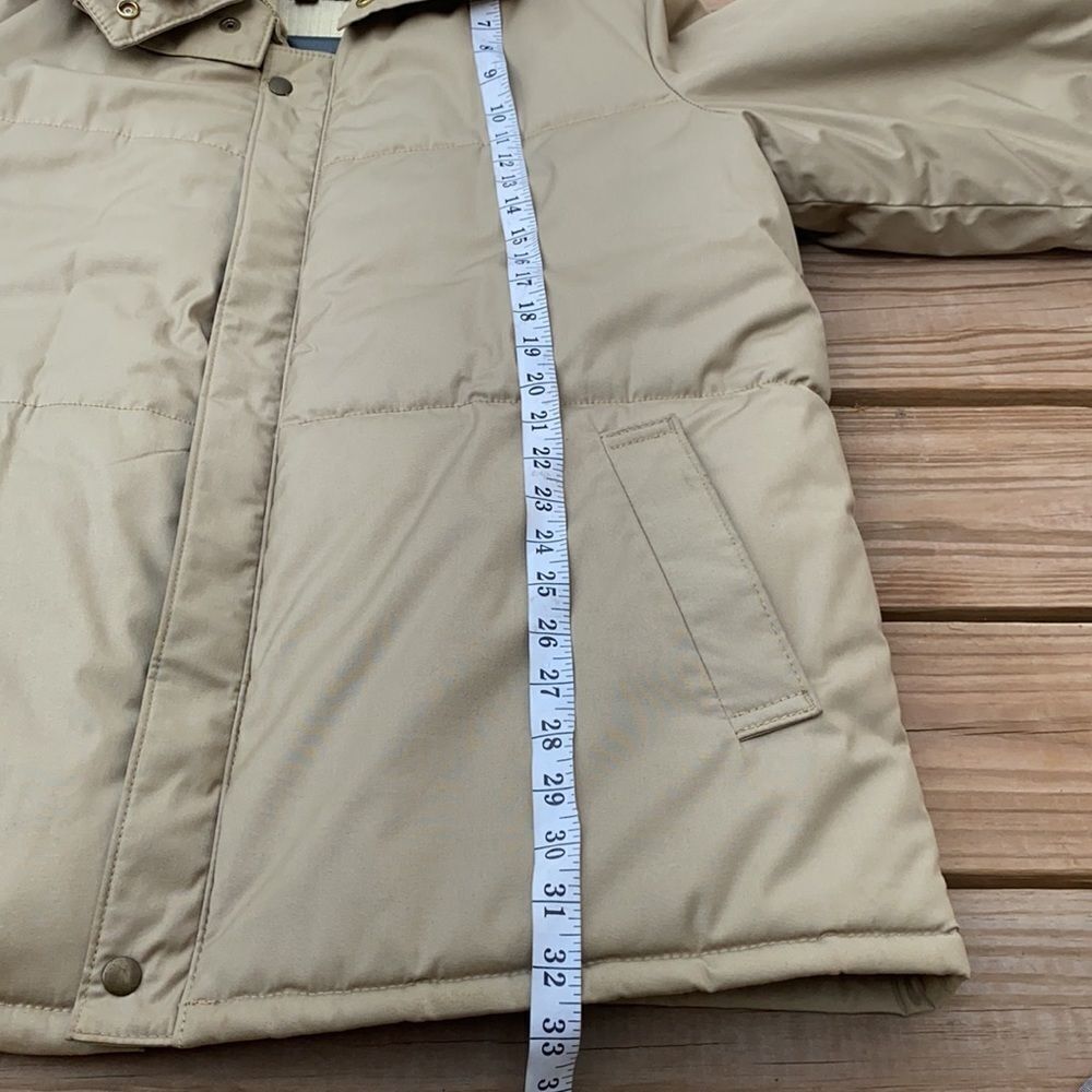 VTG Robert Lewis fall winter jacket long size 42 XL in EUC tan color - Picture 10 of 12